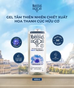 Gel Tắm Pháp Le Petit Marseillais Siêu dịu nhẹ Hoa Thanh Cúc