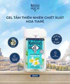Gel Tắm Pháp Le Petit Marseillais Dịu Nhẹ Hoa Tiaré
